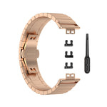 Per cinturino di ricambio per cinturino di ricambio in acciaio inossidabile Huawei Watch Fit