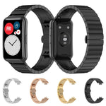 Per cinturino di ricambio per cinturino di ricambio in acciaio inossidabile Huawei Watch Fit