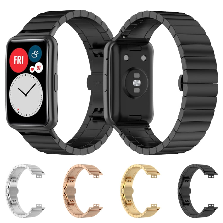 Per cinturino di ricambio per cinturino di ricambio in acciaio inossidabile Huawei Watch Fit
