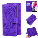Custodia portafoglio in pelle con slot carte per Galaxy A72
