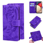 Custodia portafoglio in pelle con slot carte per Galaxy A72