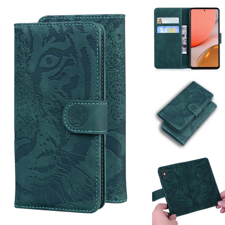 Custodia portafoglio in pelle con slot carte per Galaxy A72