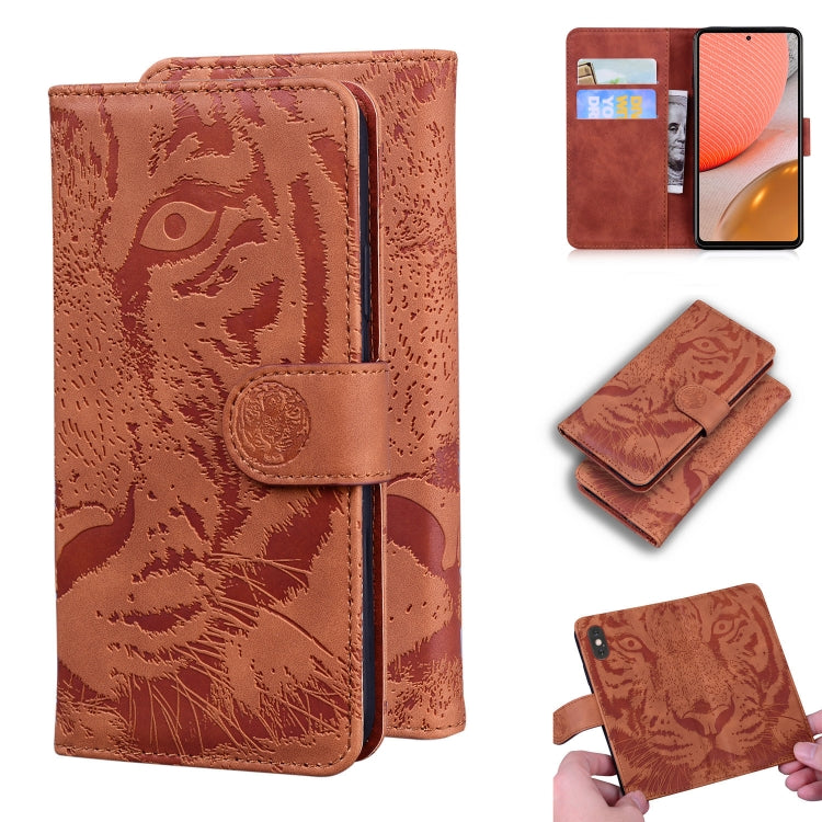 Custodia portafoglio in pelle con slot carte per Galaxy A72
