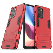 Custodia protettiva antiurto con supporto, For Xiaomi Redmi K40 / K40 Pro