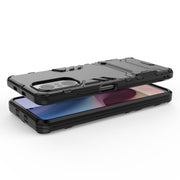 Custodia protettiva antiurto con supporto, For Xiaomi Redmi K40 / K40 Pro