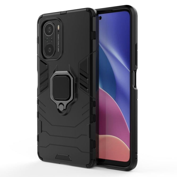 Custodia protettiva antiurto per PC + TPU con supporto per anello magnetico, For Xiaomi Redmi K40 / K40 Pro