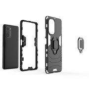 Custodia protettiva antiurto per PC + TPU con supporto per anello magnetico, For Xiaomi Redmi K40 / K40 Pro