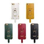 Custodia TPU effetto pelle coccodrillo con cinturino per iPhone
