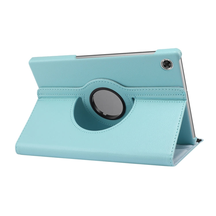 Per Lenovo Tab M10 Plus 10.3 Custodia in pelle flip con rotazione a 360 gradi Litchi Texture con supporto, For Lenovo Tab M10 Plus 10.3