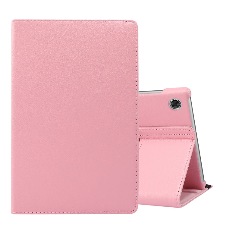 Per Lenovo Tab M10 Plus 10.3 Custodia in pelle flip con rotazione a 360 gradi Litchi Texture con supporto, For Lenovo Tab M10 Plus 10.3