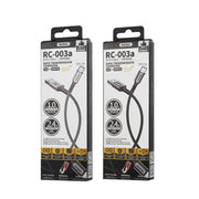 Cavo dati di ricarica Remax 2.4A serie Barrett, lunghezza: 1 m, Type-C, 8 Pin