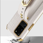 Custodia TPU effetto pelle coccodrillo per Samsung Galaxy S20 Ult