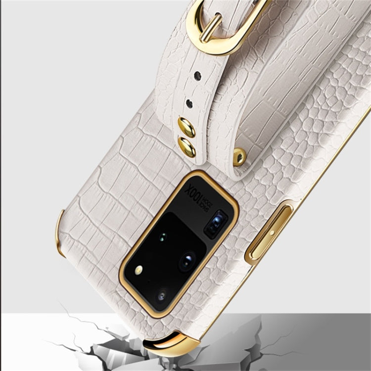 Custodia TPU effetto pelle coccodrillo per Samsung Galaxy S20 Ult