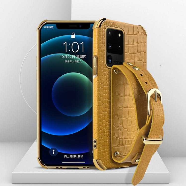 Custodia TPU effetto pelle coccodrillo per Samsung Galaxy S20 Ult