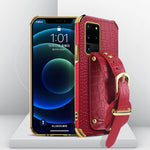 Custodia TPU effetto pelle coccodrillo per Samsung Galaxy S20 Ult