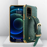 Custodia TPU effetto pelle coccodrillo per Samsung Galaxy S20 Ult