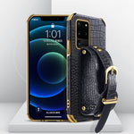 Custodia TPU effetto pelle coccodrillo per Samsung Galaxy S20 Ult