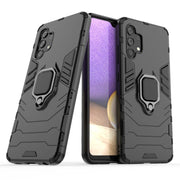 Custodia protettiva antiurto per PC + TPU con supporto per anello magnetico, For Galaxy A32 4G