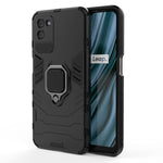 Custodia protettiva antiurto per PC + TPU con supporto per anello magnetico, For OPPO Realme V11 5G