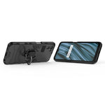 Custodia protettiva antiurto per PC + TPU con supporto per anello magnetico, For OPPO Realme V11 5G