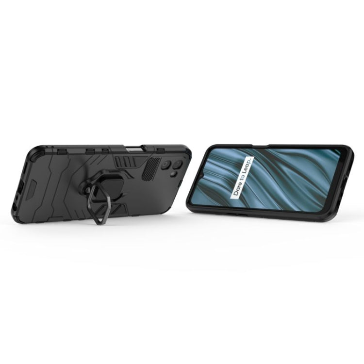 Custodia protettiva antiurto per PC + TPU con supporto per anello magnetico, For OPPO Realme V11 5G