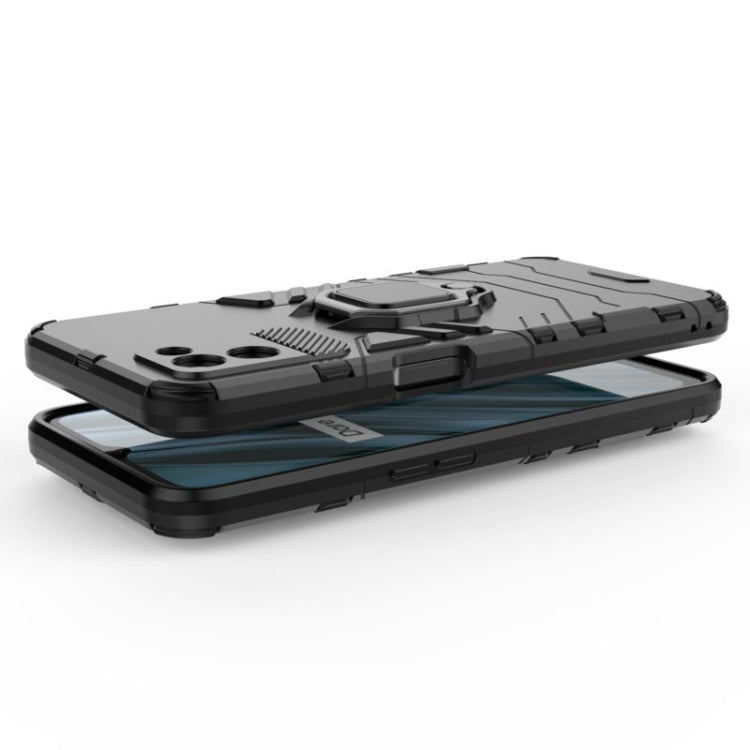 Custodia protettiva antiurto per PC + TPU con supporto per anello magnetico, For OPPO Realme V11 5G