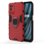 Custodia protettiva antiurto per PC + TPU con supporto per anello magnetico, For OPPO Realme V11 5G