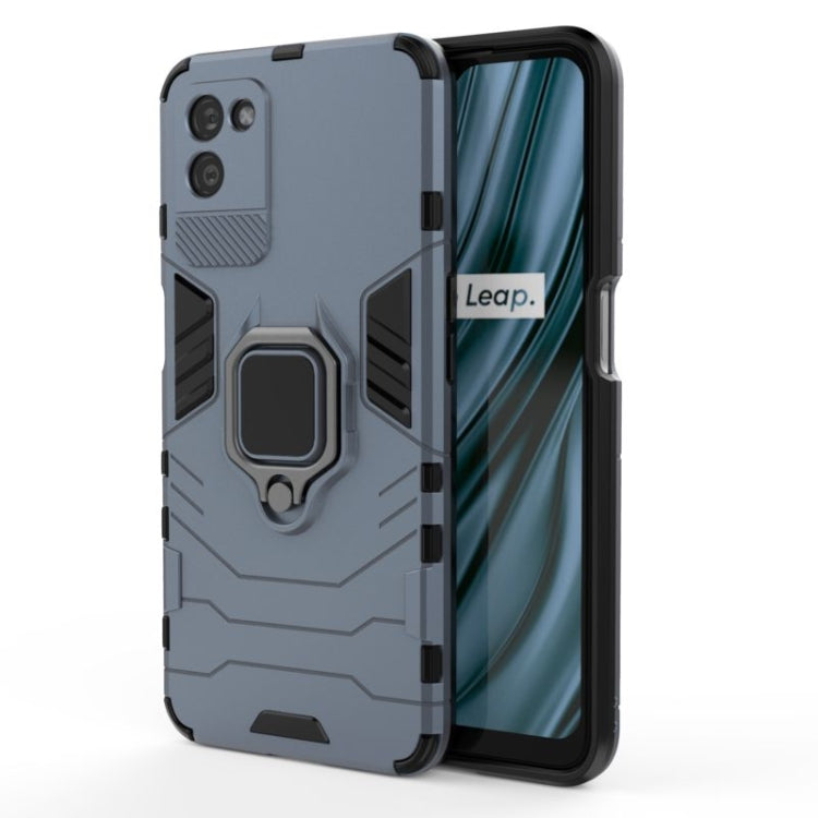 Custodia protettiva antiurto per PC + TPU con supporto per anello magnetico, For OPPO Realme V11 5G