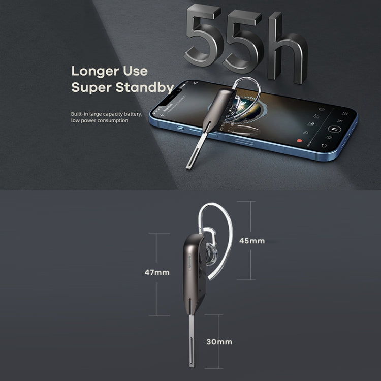 Remax RB-T38 Bluetooth 5.0 Wireless Metal Noise Reduction Auricolare Bluetooth
