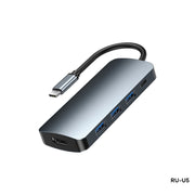 Remax RU-U5 5 In1 Docking Station HUB multifunzione di tipo C / USB-C, 5 In1