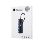 Remax RU-U5 5 In1 Docking Station HUB multifunzione di tipo C / USB-C, 5 In1