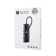 Remax RU-U5 5 In1 Docking Station HUB multifunzione di tipo C / USB-C, 5 In1