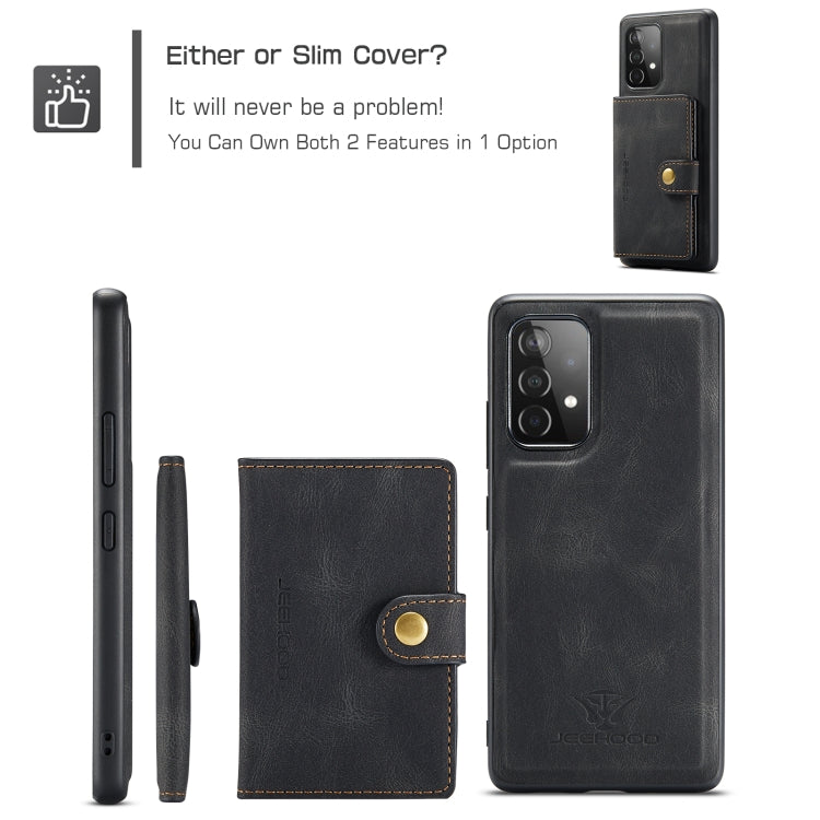 Custodia portafoglio magnetica con slot carte per smartphone comp