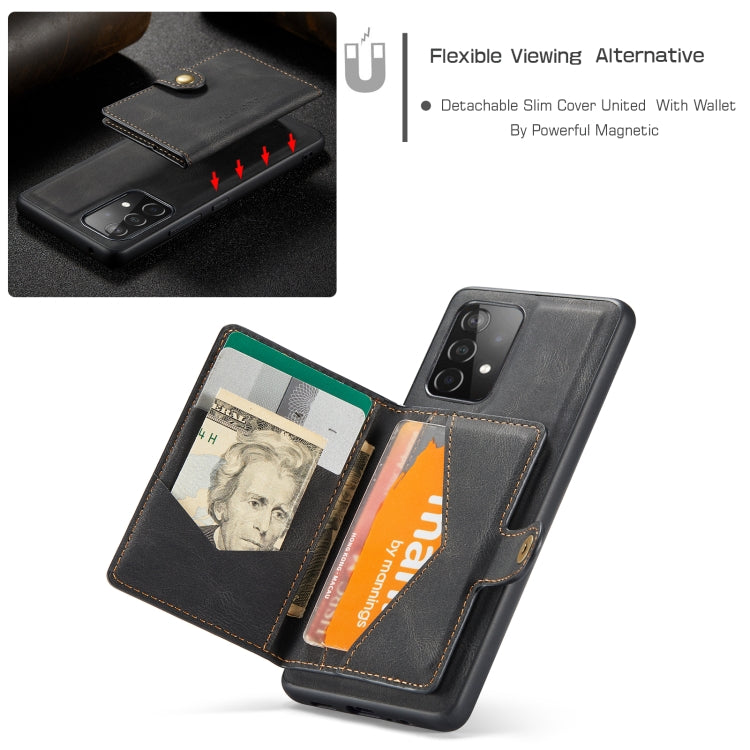 Custodia portafoglio magnetica con slot carte per smartphone comp