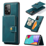 Custodia portafoglio magnetica con slot carte per smartphone comp