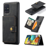 Custodia portafoglio magnetica con slot carte per smartphone comp