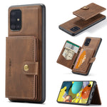 Custodia portafoglio magnetica con slot carte per smartphone comp