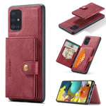 Custodia portafoglio magnetica con slot carte per smartphone comp