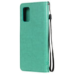 Custodia portafoglio in pelle sintetica per Samsung Galaxy A02s e