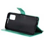 Custodia portafoglio in pelle sintetica per Samsung Galaxy A02s e