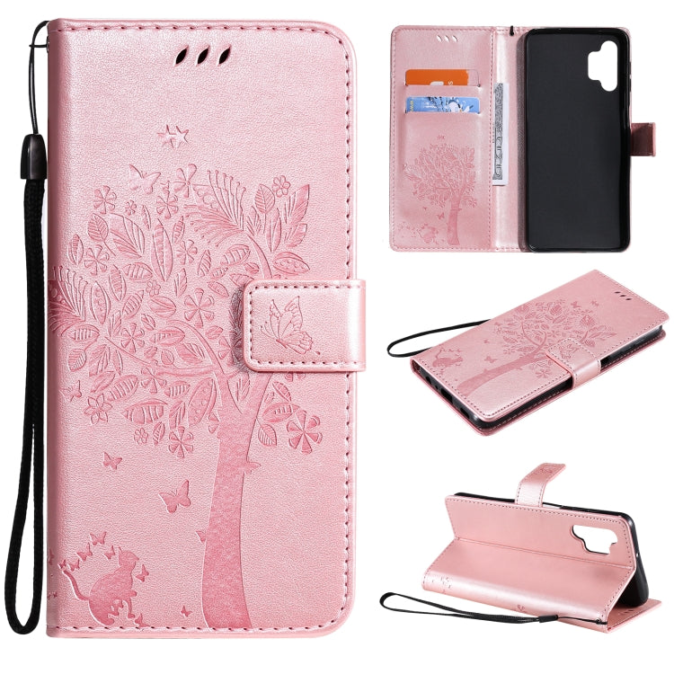 Custodia portafoglio in pelle sintetica per Samsung Galaxy A32 e