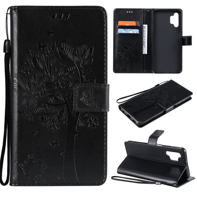 Custodia portafoglio in pelle sintetica per Samsung Galaxy A32 e