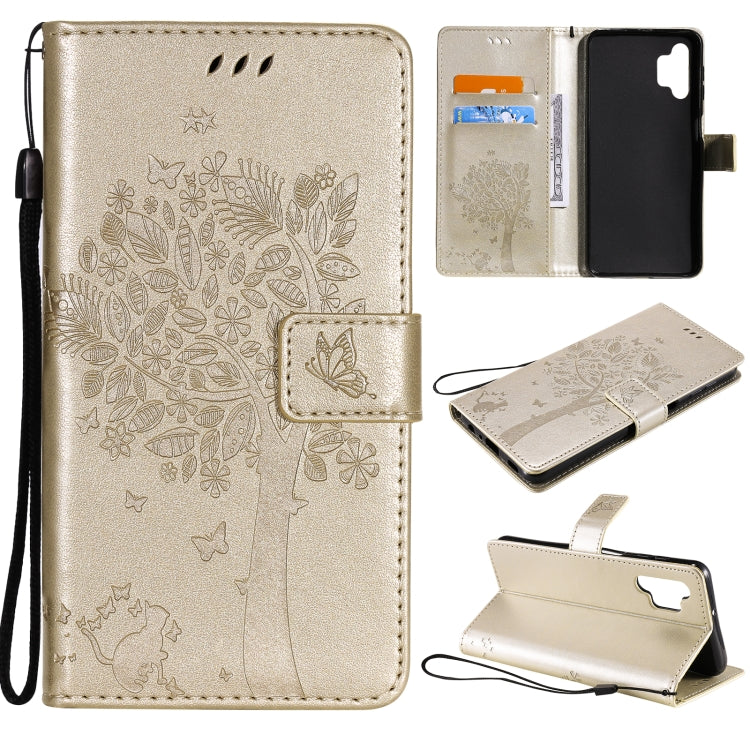 Custodia portafoglio in pelle sintetica per Samsung Galaxy A32 e