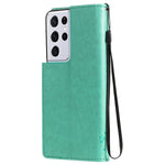 Custodia portafoglio in pelle sintetica per Samsung Galaxy S21