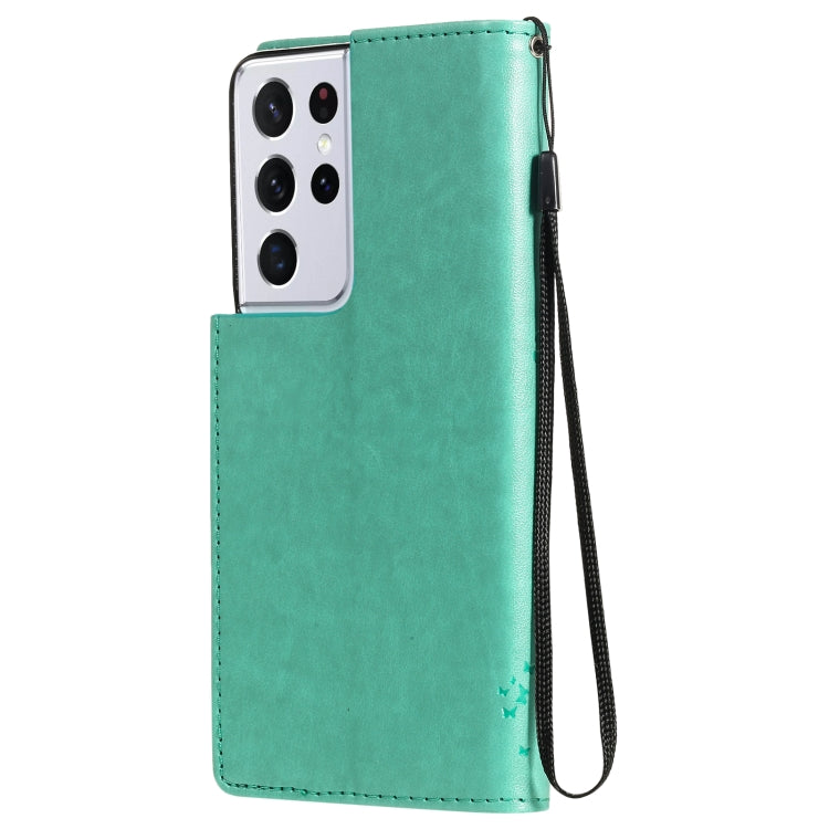 Custodia portafoglio in pelle sintetica per Samsung Galaxy S21