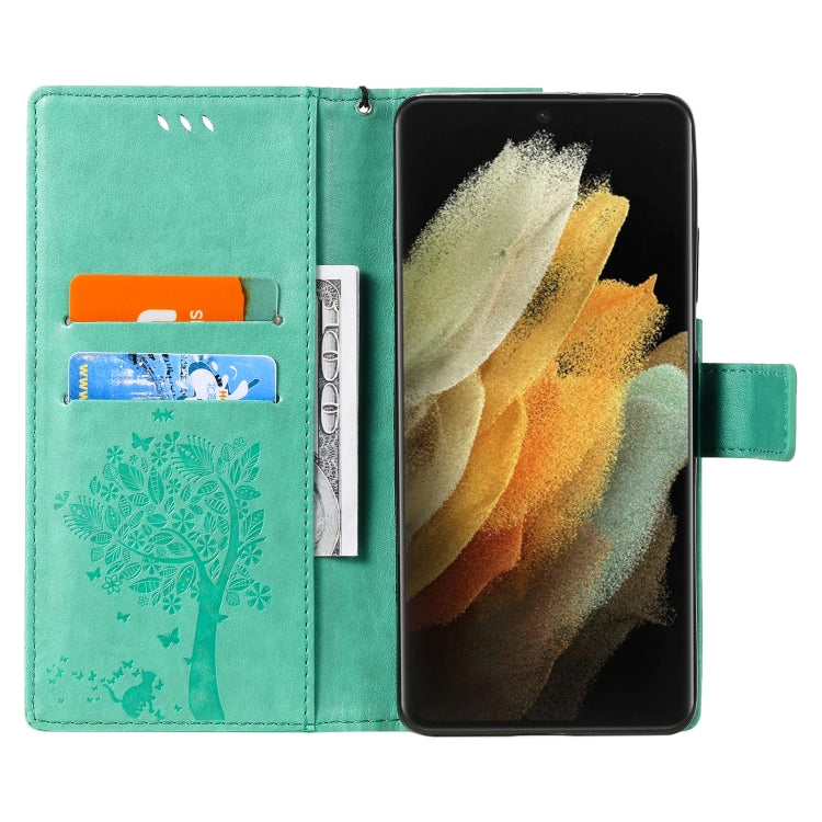 Custodia portafoglio in pelle sintetica per Samsung Galaxy S21