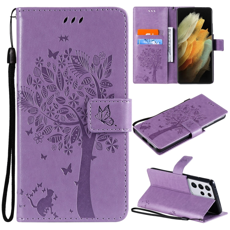 Custodia portafoglio in pelle sintetica per Samsung Galaxy S21