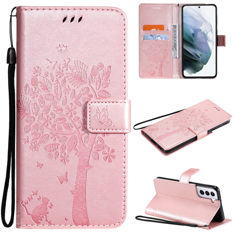 Custodia portafoglio in pelle sintetica per Samsung Galaxy S21
