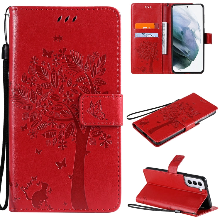 Custodia portafoglio in pelle sintetica per Samsung Galaxy S21