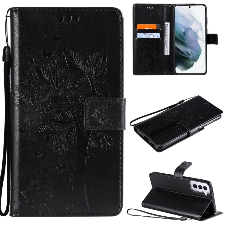 Custodia portafoglio in pelle sintetica per Samsung Galaxy S21